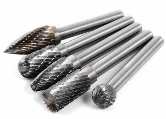 Silver Tungsten Rotary Carbide Burr Bits File For Wood Metal