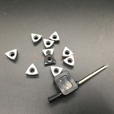 WNMU 060610 Cnc কার্বাইড সন্নিবেশ টার্নিং টুল টাংস্টেন কার্বাইড লেপা